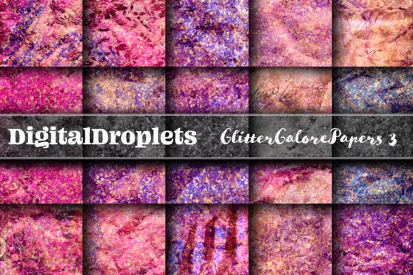 Elevate Your Designs with Glitter Galore Papers Vol.3