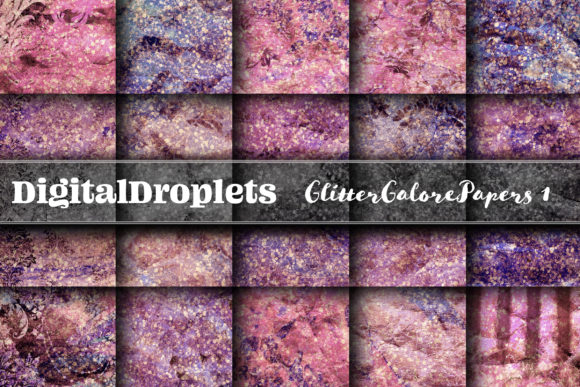Elevate Your Visual Storytelling with Glitter Galore Papers Vol.1