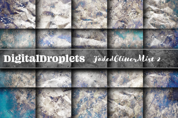 Faded Glitter Mist Vol. 2: A Designer's Textured Toolkit