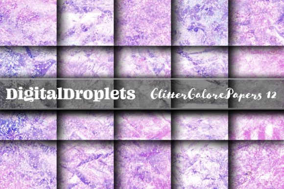 Glitter Galore Papers V. 12: Elevate Your Design Aesthetic