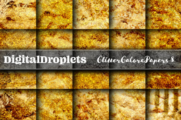 Glitter Galore Papers Vol.8: A Designer's Textured Collection