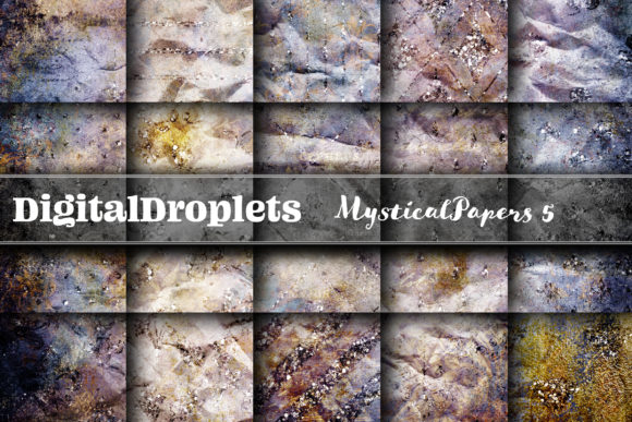 Mystical Papers Vol. 5: Elevating Visual Design with Textured Depth