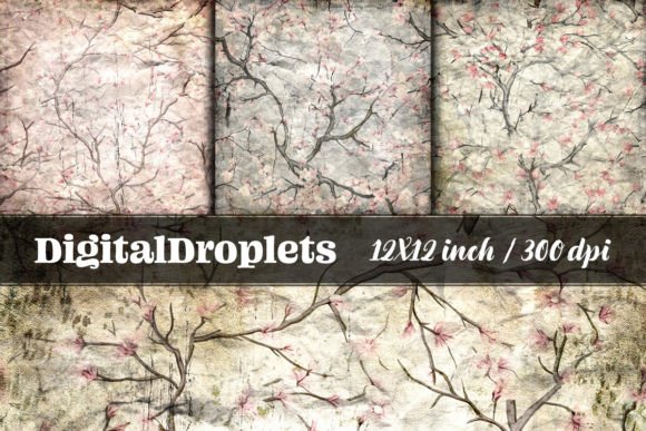 Vintage Cherry Blossoms Vol.1: A Designer's Asset