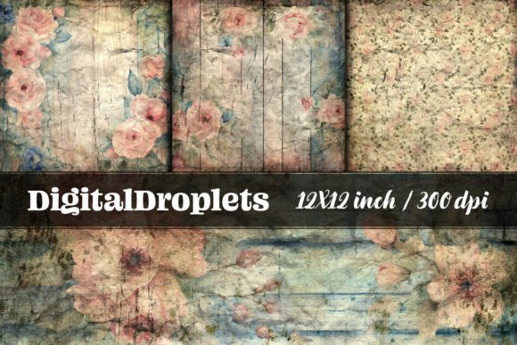Vintage Floral Boards Vol.1: Timeless Patterns for Modern Design