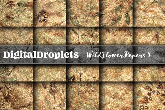Wild Flowers Papers Vol. 8: A Gothic & Vintage Design Collection